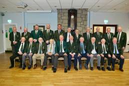 Past Captains of Mourne Golf Club taken in 2025